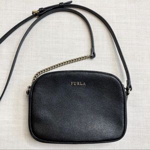 FURLA Mini Crossbody Black